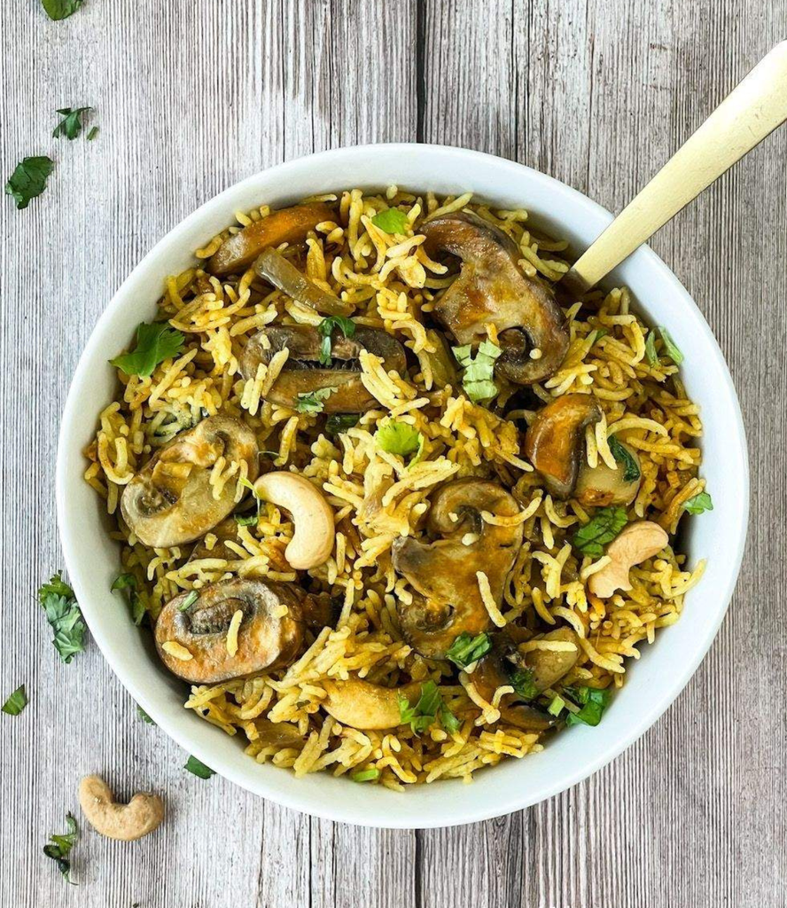 Mushroom Pulav