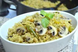 Mushroom Pulav